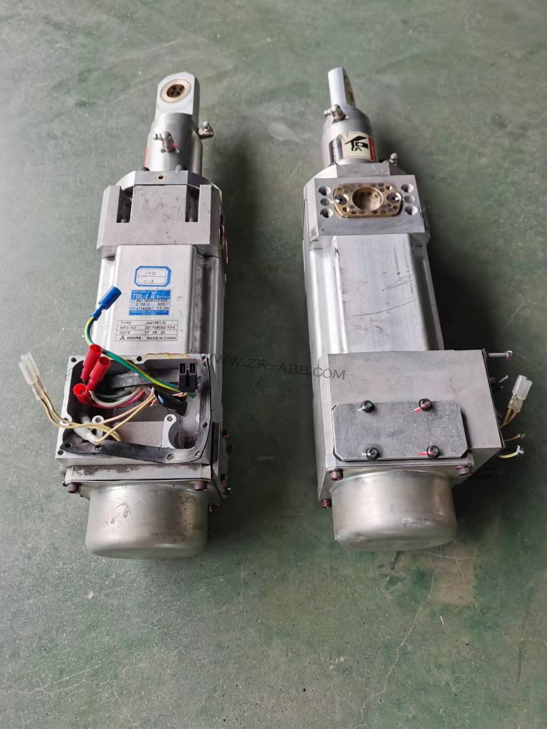 ABB機器人焊鉗伺服馬達故障維修方法步驟歸納