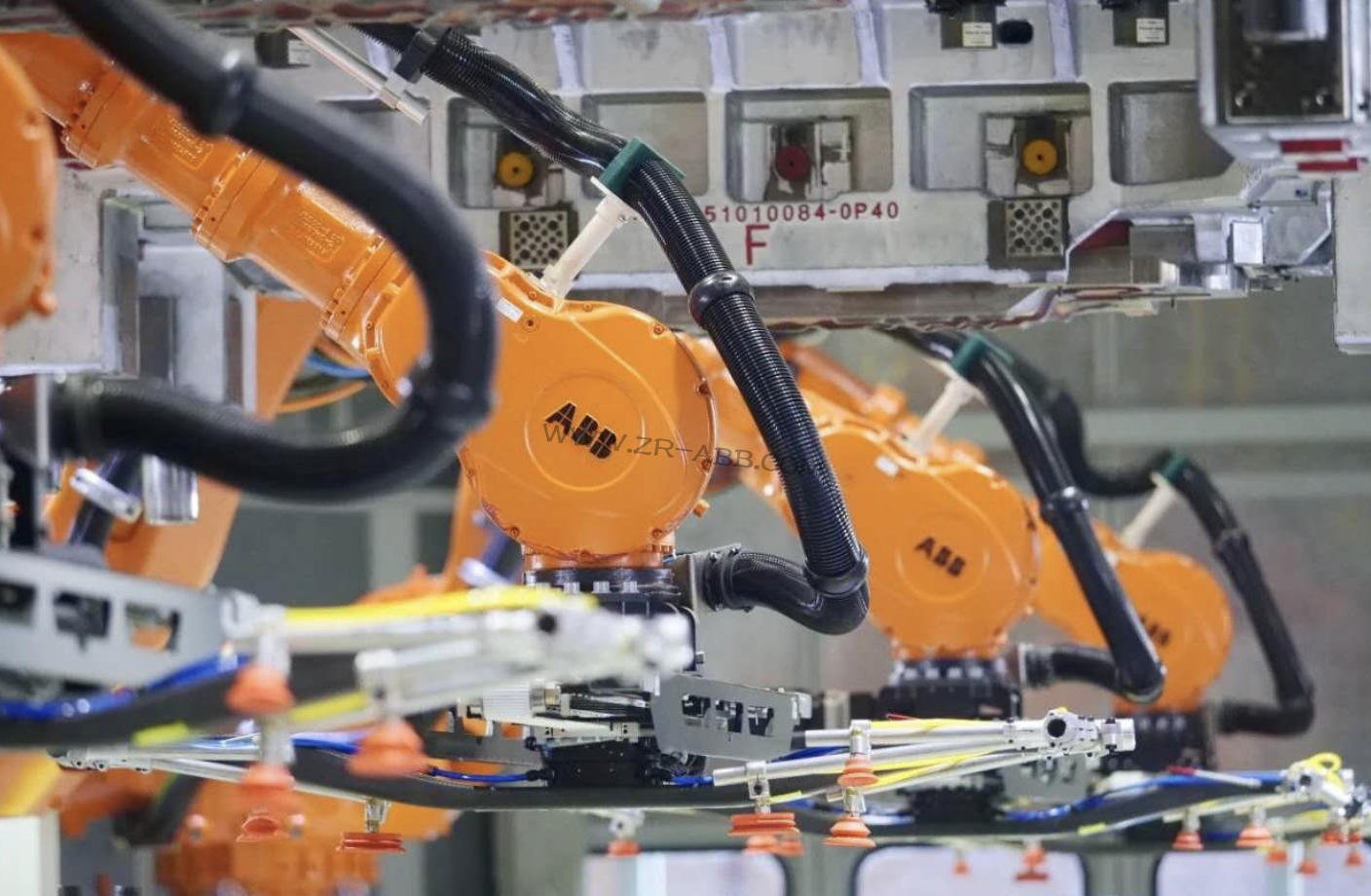 ABB噴涂機器人齒輪泵電機維修方法