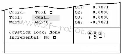 ABB機器人維修,手動操作機器人