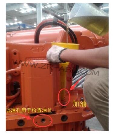 ABB機器人6650S換油及保養流程指引