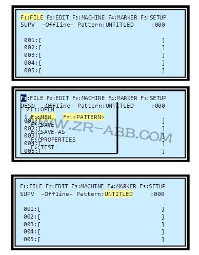 TMC470打標機不能打印,如何創建新程序