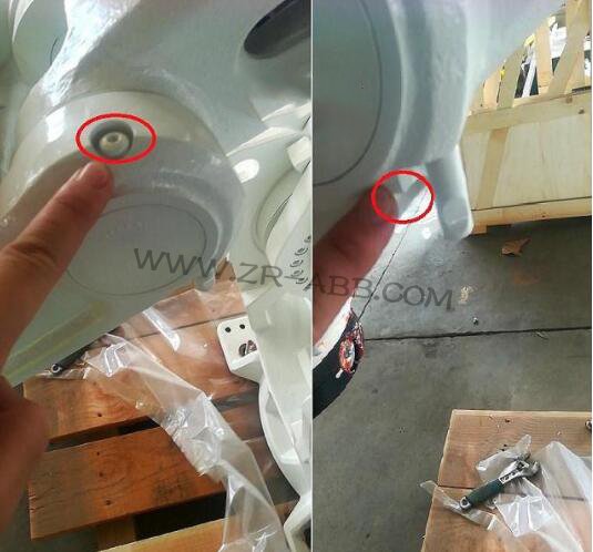 ABB機器人IRB460保養換油流程