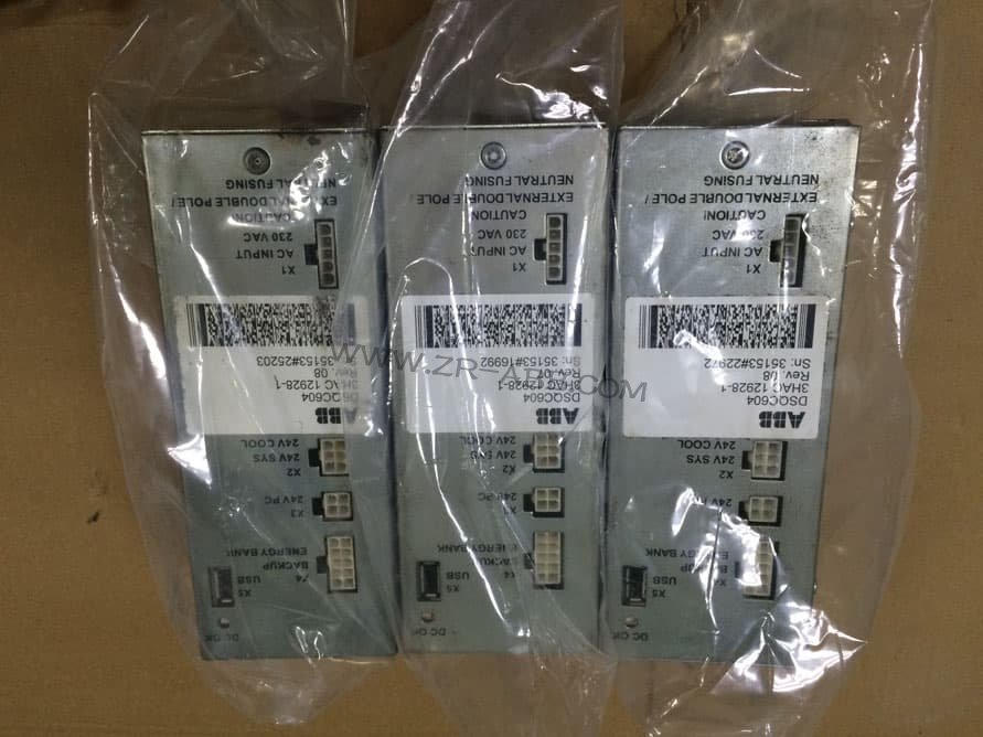 ABB機器人電源單元短路板短路故障維修