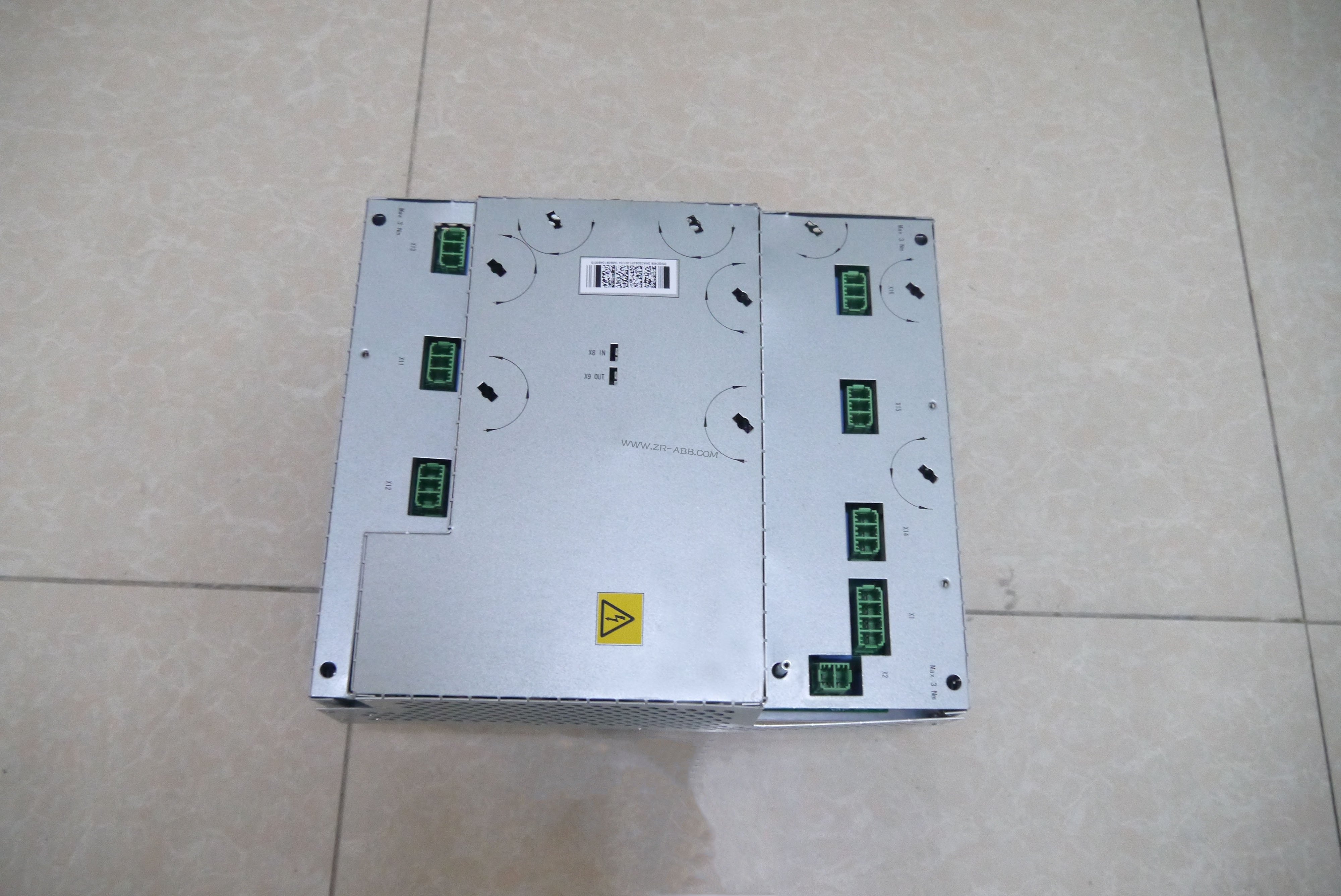 ABB機(jī)器人驅(qū)動整流器溫度報警維修