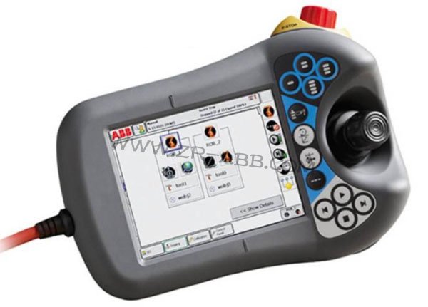 ABB機(jī)器人示教盒按鍵失靈的維修